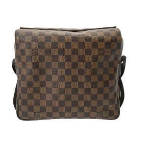 Louis Vuitton Damier Naviglio Brown Canvas Shoulder Bag